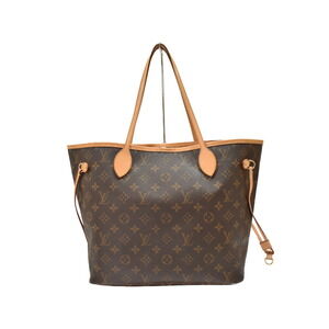 Louis Vuitton Neverfull Monogram Beige Tan Tote Bag classic the